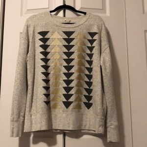 J Crew Factory | Geometric Sweater